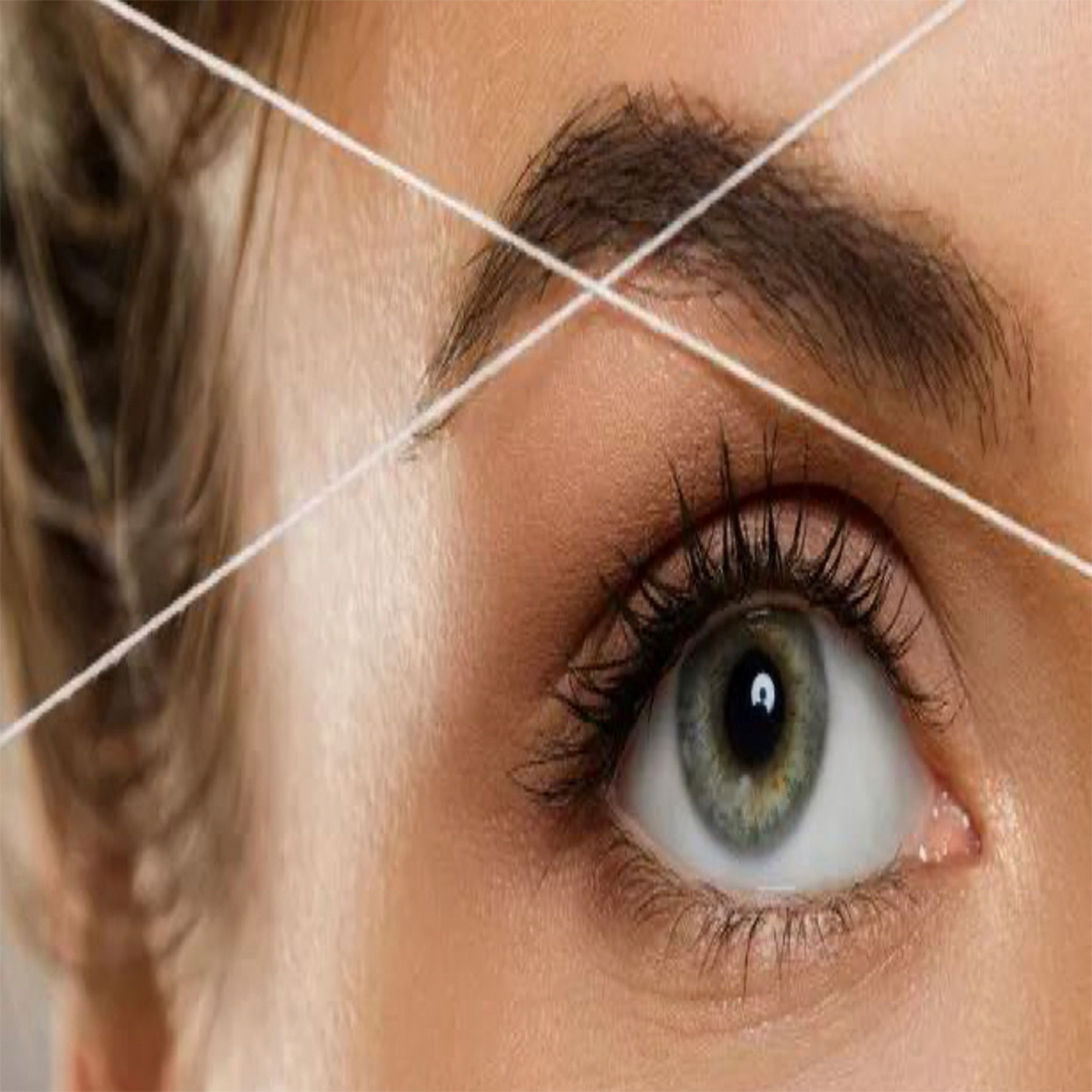 Epileren met touw & wax 3 Epileren met touw 2